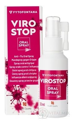 fytofontana VIROSTOP ústní sprej proti chřipce (inov.2022) 1x30 ml