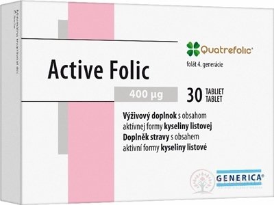 GENERICA Active Folic tbl 1x30 ks