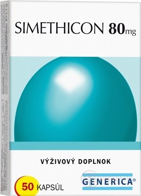 GENERICA Simetikon 80 mg cps 1x50 ks