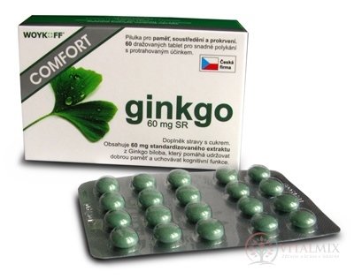 ginkgo COMFORT 60 mg SR tbl 1x60 ks