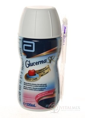 GLUCERNA Triple Care jahodová příchuť 1x220 ml