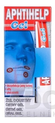 GORVITA APHTIHELP GEL dezinfekční ústní gel 1x10 g