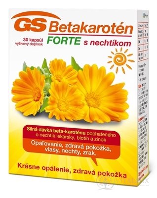 GS Betakaroten FORTE s měsíčkem cps 1x30 ks