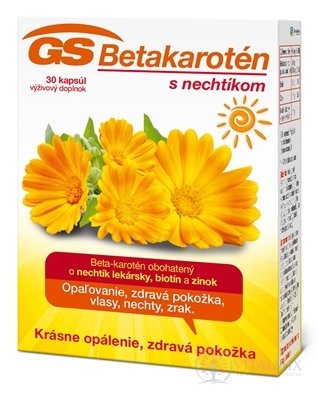 GS Betakaroten s měsíčkem cps 1x30 ks