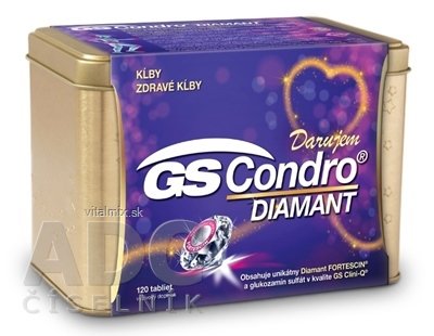 GS Condro DIAMANT dárek 2019 tbl (zlatá doza) 1x120 ks
