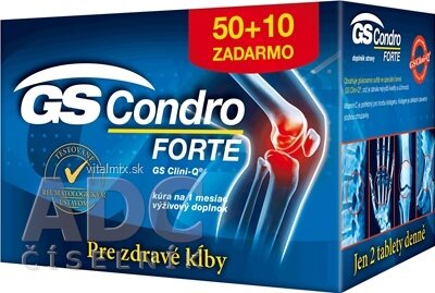 GS Condro FORTE 2013 tbl 50 + 10 zdarma (1x60 ks)