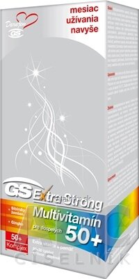 GS Extra Strong Multivitamin 50+ tbl 90 + 30 navíc (120 ks)