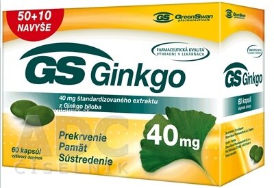 GS Ginkgo cps 50 + 10 navíc (60 ks)