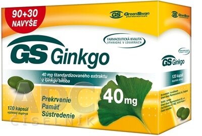 GS Ginkgo cps 90 + 30 navíc (120 ks)