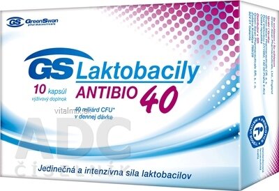 GS Laktobacily ANTIBIO 40 (inů. 2015) cps 1x10 ks