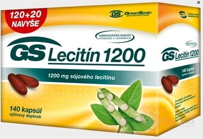 GS Lecitin 1200 cps 120 + 20 navíc (140 ks)