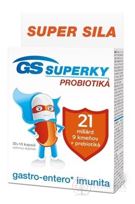 GS soupeřku PROBIOTIKA cps 30 + 10 (40 ks)