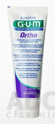 GUM Ortho zubní gel pro nositele strojky 1x75 ml