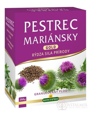 H-KONTIPRO ostropestřec mariánský GOLD granulovaný plod 1x250 g