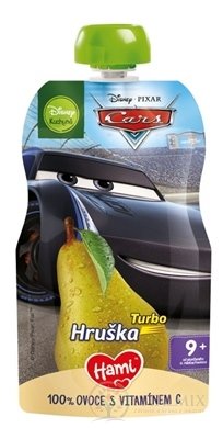 Hami Disney Cars ovocná kapsička Hruška (od ukonč. 9. měsíce) 1x110 g