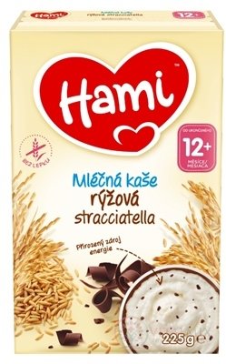 Hami mléčná kaše rýžová stracciatella (od ukonč. 12. měsíce) 1x225 g