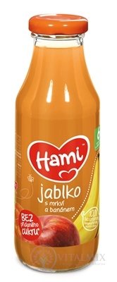 Hami nápoj Jablko s mrkví a banánem (od ukonč. 6. měsíce) 1x300 ml