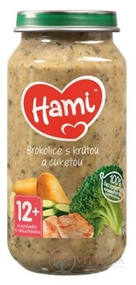 Hami příkrm Brokolice s krůtou a cuketou (od ukonč. 12. měsíce) 1x250 g