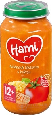 Hami příkrm Milánské těstoviny s krůtou (od ukonč. 12. měsíce) 1x250 g