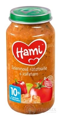 Hami příkrm Zeleninové ratatouille s kuřetem (od ukonč. 10. měsíce) 1x250 g