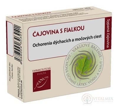 HANUS čajová směs S fialky vakuové bal. 1x40 g