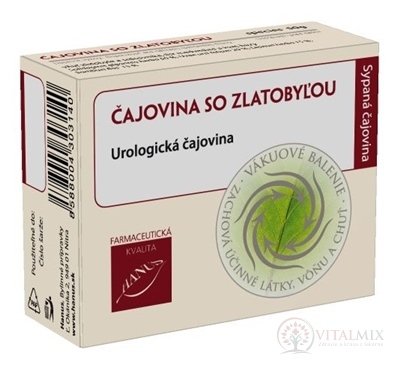 HANUS čajová směs SO zlatobýl vakuové bal. 1x50 g