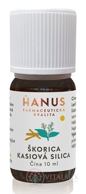 HANUS SILICA SKOŘICE Cassia ole 1x10 ml