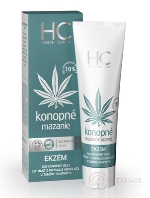 Health culture Konopné mazání EKZÉM ung 1x75 ml