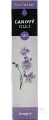 Health Link LNĚNÝ OLEJ BIO 1x250 ml