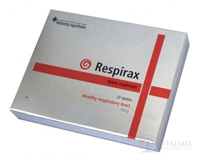Helvetia Apotheke Respirax tbl 1x20 ks