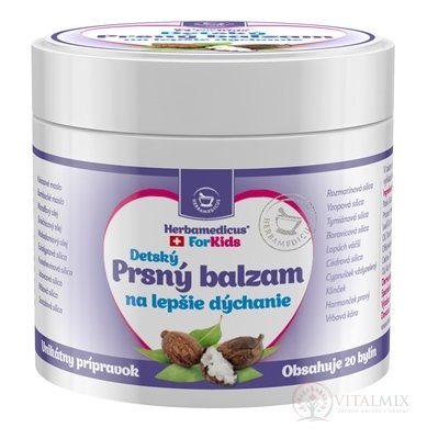 Herbamedicus Dětský Prsní balzám 1x50 ml