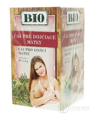 HERBEX BIO TEA pro kojící MATKY bylinný čaj 20x1,5 g (30 g)