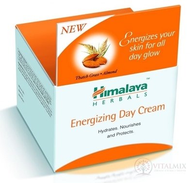 Himalaya Energizující denní krém Energising day cream, Thatch Grass &amp; Almond 1x50 ml