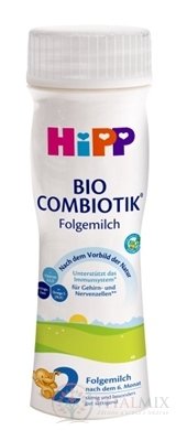 HiPP 2 BIO COMBIOTIK tekutá pokračovací mléčná kojenecká výživa (od ukonč. 6. měsíce) 1x200 ml