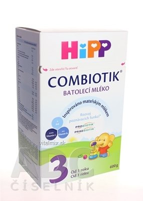 HiPP 3 JUNIOR Combiotik mléčná batolecí výživa (od 1 roku) 1x600 g