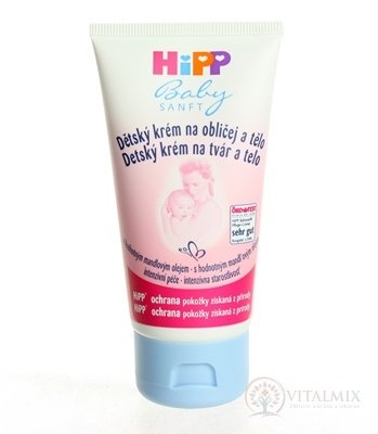 HiPP Babysanft Krém na obličej a tělo 1x75 ml