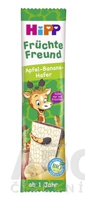 HiPP BIO Oplatka Banán - Jablko Früchte Freund (od 1 roku), 1x23 g