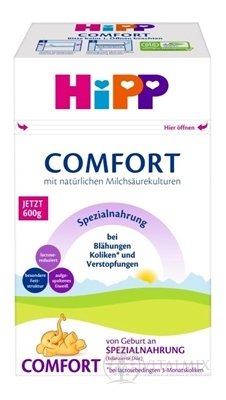 HiPP COMFORT speciální kojenecká výživa (inov.2021) 1x600 g