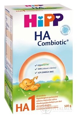 HiPP HA 1 Combiotic počáteční mléčná výživa (od narození) 1x500 g