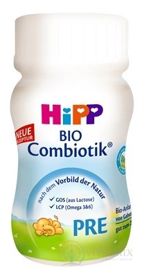 HiPP PRO BIO Combiotik tekutá, počáteční mléčná kojenců. výživa 24x90 ml