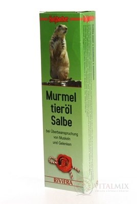Holzhacker sviště mast (zdmi Tier Salbe) 1x75 ml