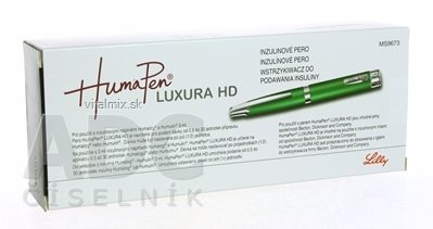 HUMAPEN LUXURA HD aplikátor inzulínu 1x1ks