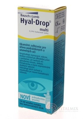 HYAL DROP MULTI oční kapky 1x10 ml