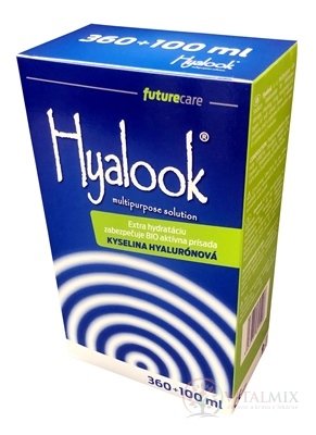 Hyalook Multipurpose solution roztok na všechny druhy měkkých kontaktních čoček 360 ml +100 ml grátis, 1x1 set