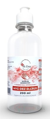 HYG-DEZ St. CRUX hygienicko - dezinfekční roztok (dávkovací uzávěr) 1x200 ml