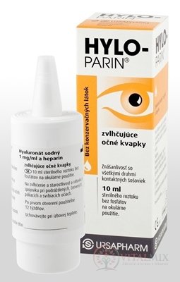 HYLO-Parini zvlhčující oční kapky 1x10 ml