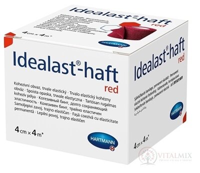 Idealast-haft color obinadlo červené (4cm x 4m) inov.2015,1x1 ks