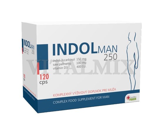 INDOL MAN 120X250MG