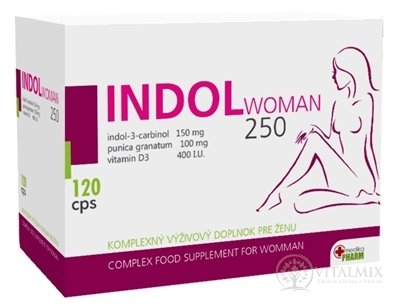 Indol WOMAN 250mg (pro ženy) 1x120cps