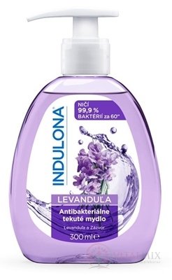 INDULONA Antibakteriální tekuté mýdlo LEVANDULE 1x300 ml